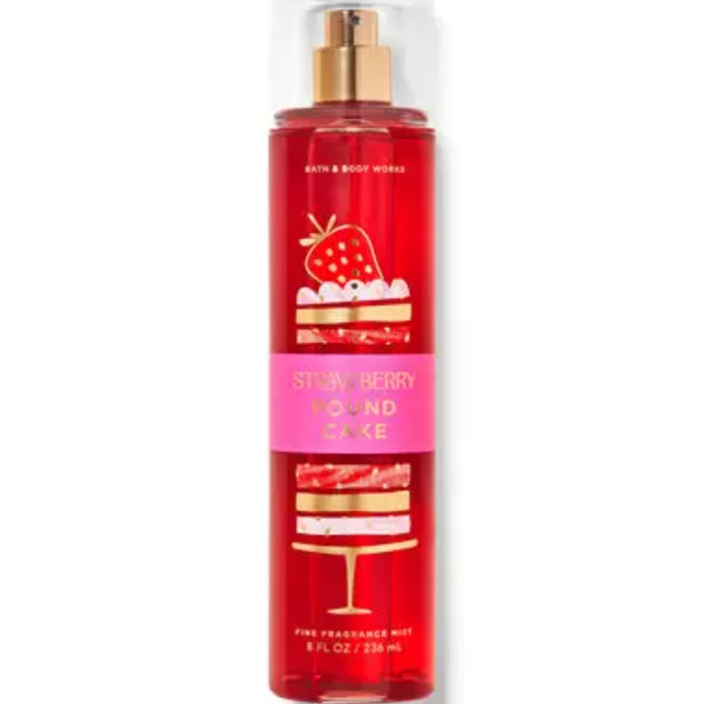 Bath  Body Works Strawberry Pound Cake Brand New